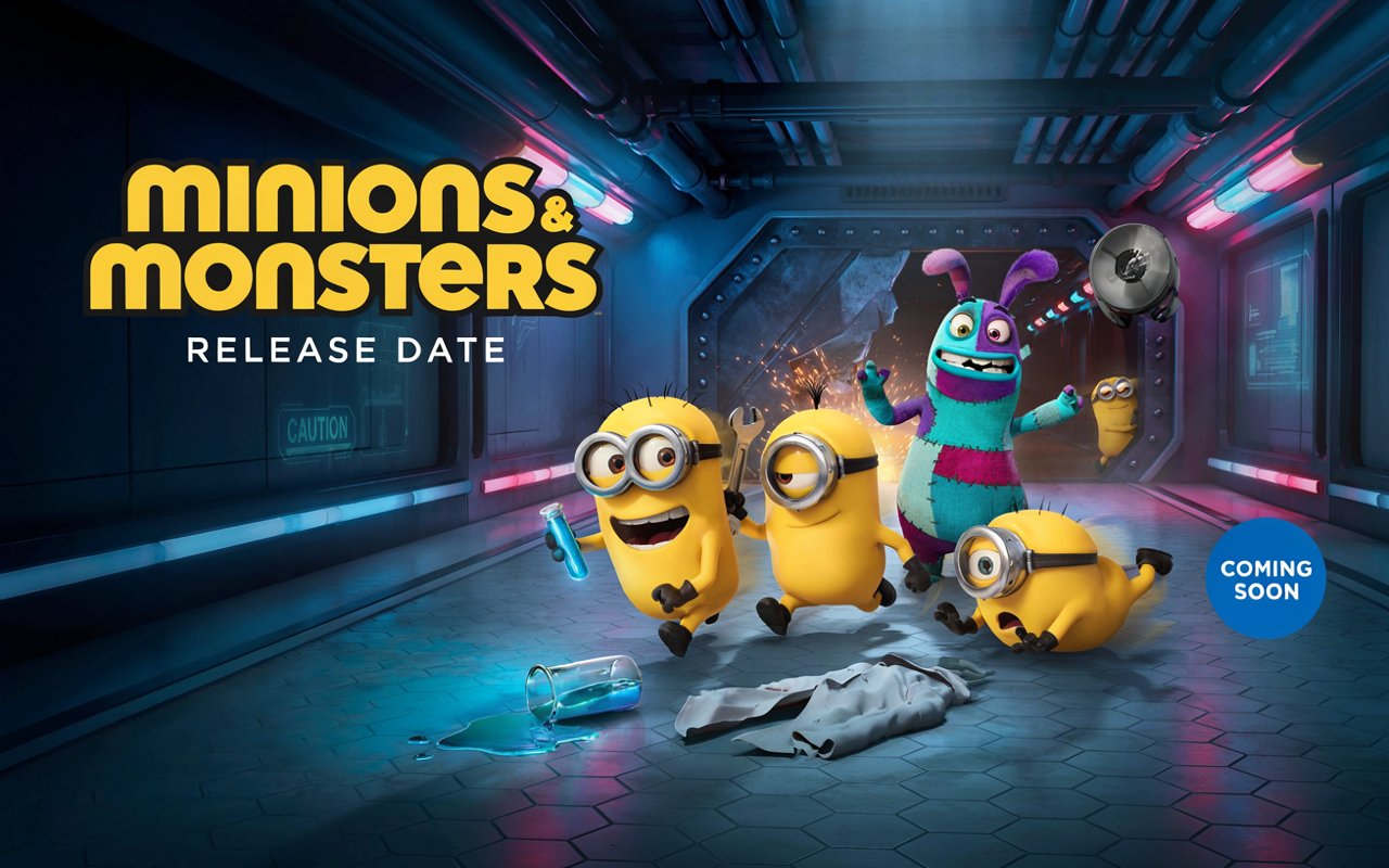 Minions & Monsters release date for home viewing