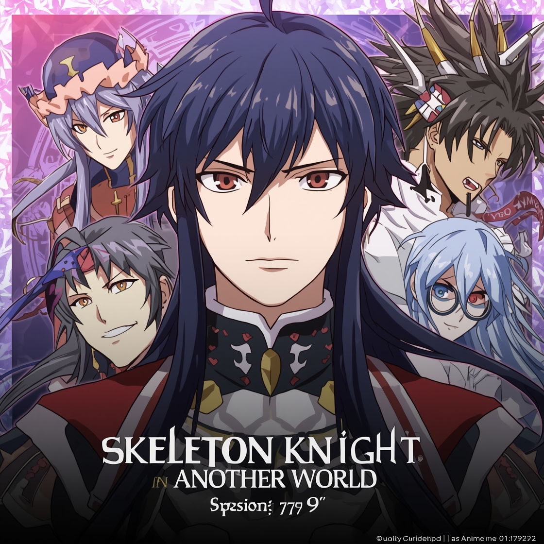 Skeleton Knight in Another World Season 2 Episode 9 Release Date anime promotional image